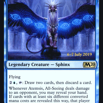 Atemsis, All-Seeing [Core Set 2020 Prerelease Promos]