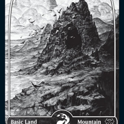 Mountain (The Moonlit Lands) (Foil Etched) [Innistrad: Crimson Vow Promos]