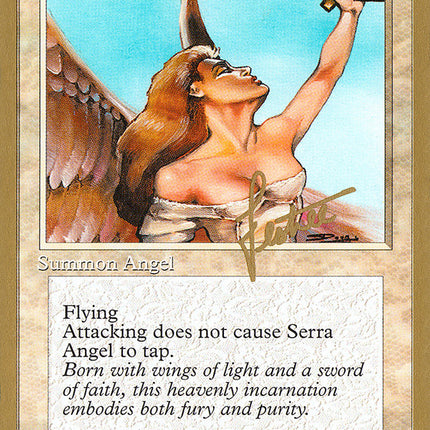 Serra Angel (Bertrand Lestree) [Pro Tour Collector Set]