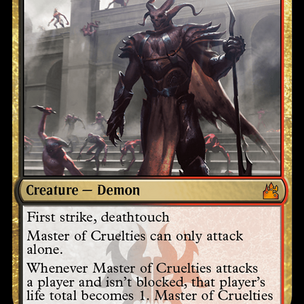 Master of Cruelties [Ravnica Remastered]