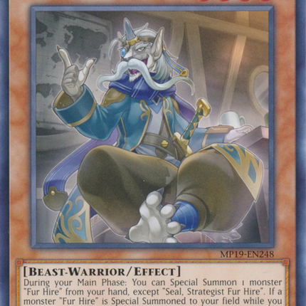 Seal, Strategist Fur Hire [MP19-EN248] Common