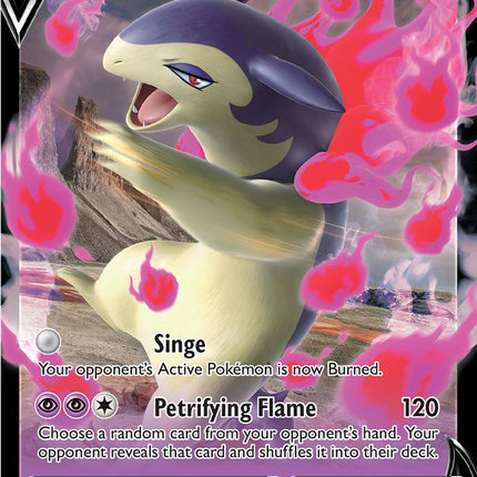 Hisuian Typhlosion V (SWSH237) [Sword & Shield: Black Star Promos]