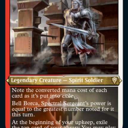 Bell Borca, Spectral Sergeant (Etched) [Commander Legends]