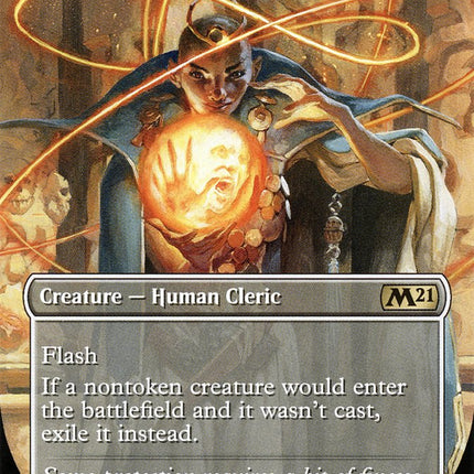 Containment Priest (Borderless Alternate Art) [Core Set 2021]