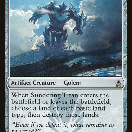 Sundering Titan [Masters 25]