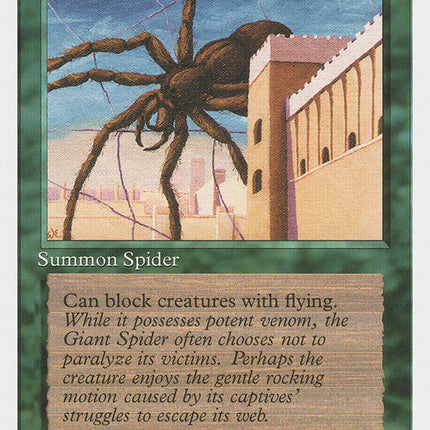 Giant Spider [Fourth Edition]