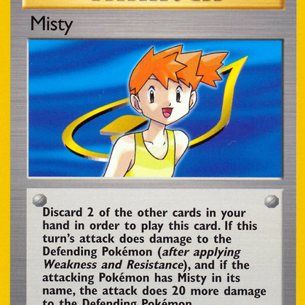 Misty (102/132) [Gym Heroes 1st Edition]