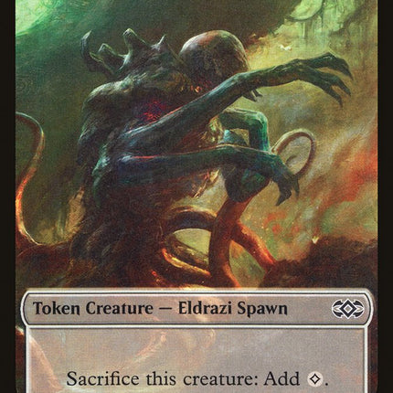 Eldrazi Spawn Token [Double Masters Tokens]