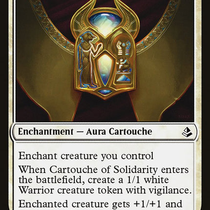 Cartouche of Solidarity [Amonkhet]