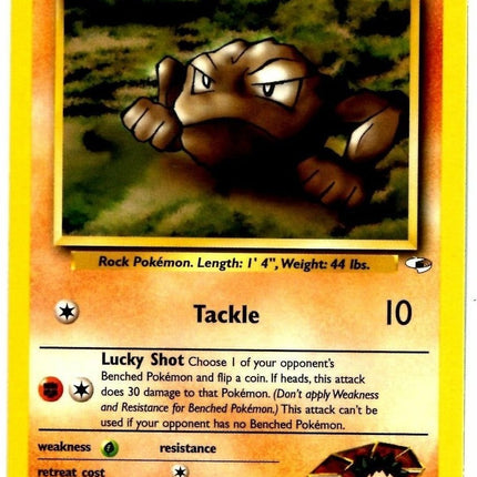 Brock's Geodude (38/132) [Gym Heroes Unlimited]