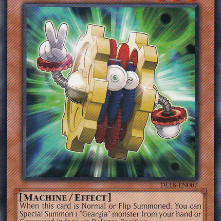 Geargiano Mk-II (Blue) [DL18-EN007] Rare