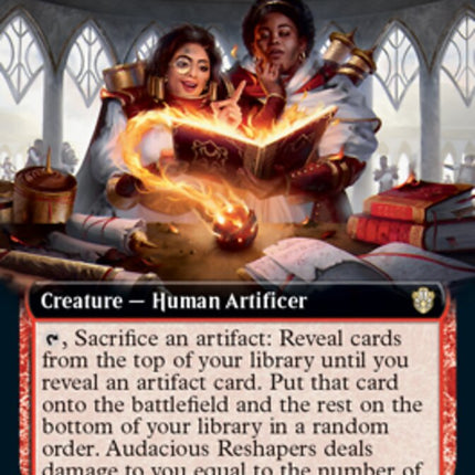 Audacious Reshapers (Extended Art) [Commander 2021]