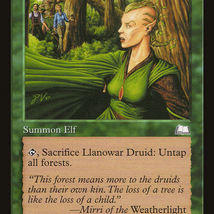 Llanowar Druid [Weatherlight]