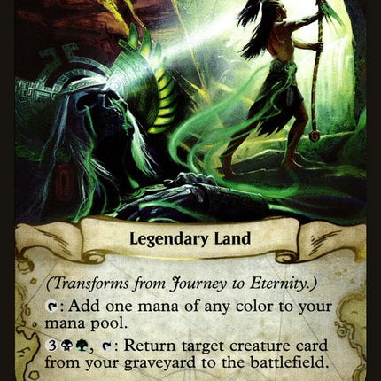 Journey to Eternity // Atzal, Cave of Eternity [Rivals of Ixalan Prerelease Promos]