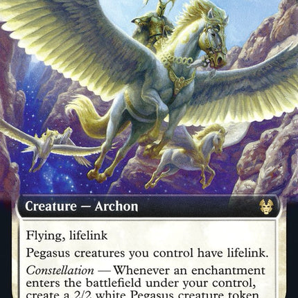 Archon of Sun's Grace (Extended Art) [Theros Beyond Death]