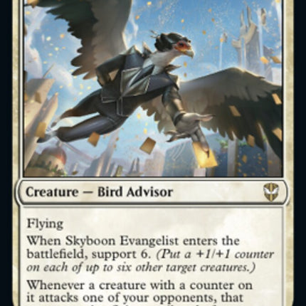 Skyboon Evangelist [Streets of New Capenna Commander]