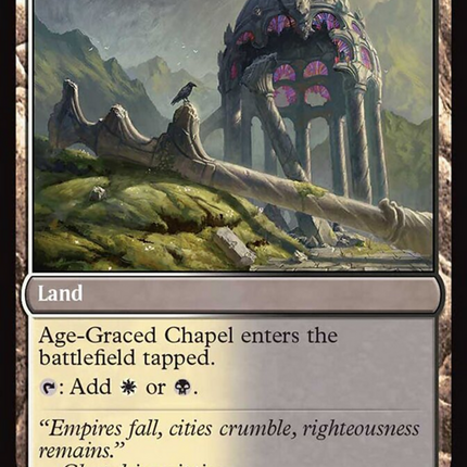 Glasswing Grace // Age-Graced Chapel [Modern Horizons 3]