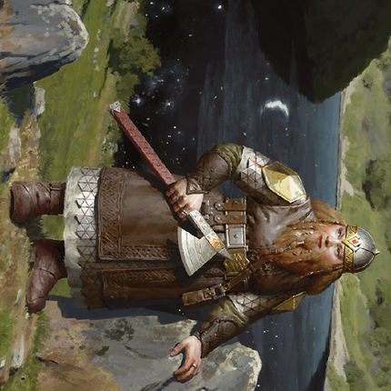 Mirrormere Guardian Art Card (Gold-Stamped Signature) [The Lord of the Rings: Tales of Middle-earth Art Series]