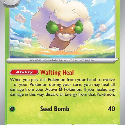Whimsicott (008/131) [Scarlet & Violet: Prismatic Evolutions]