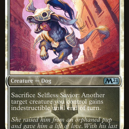 Selfless Savior (Promo Pack) [Core Set 2021 Promos]