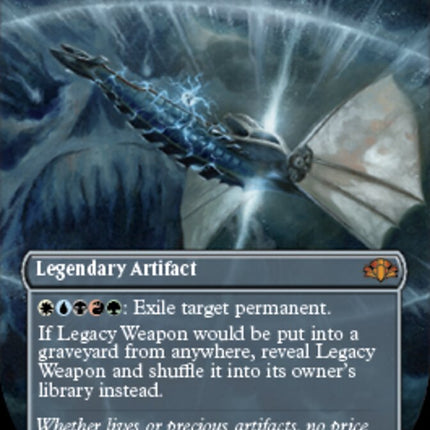 Legacy Weapon (Borderless Alternate Art) [Dominaria Remastered]