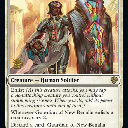 Guardian of New Benalia [Dominaria United Prerelease Promos]
