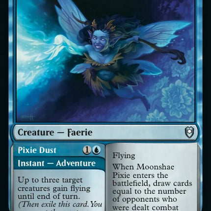 Moonshae Pixie // Pixie Dust [Commander Legends: Battle for Baldur's Gate]