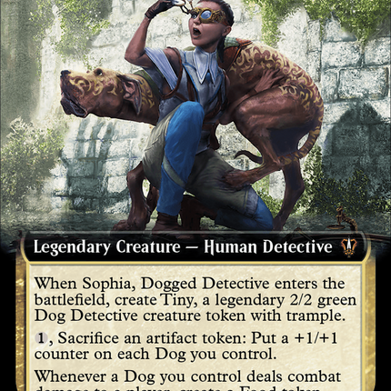 Sophia, Dogged Detective (Extended Art) [Murders at Karlov Manor Commander]