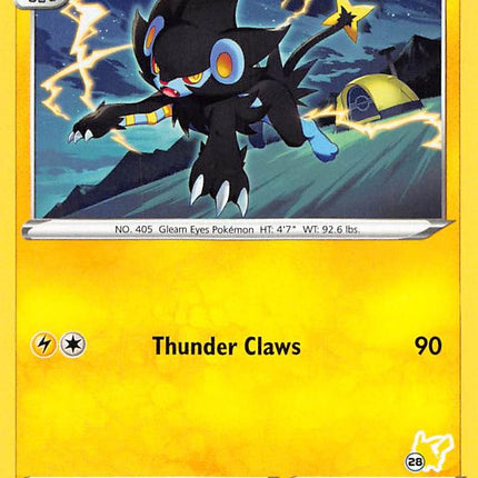 Luxray (093/264) (Pikachu Stamp #28) [Battle Academy 2022]