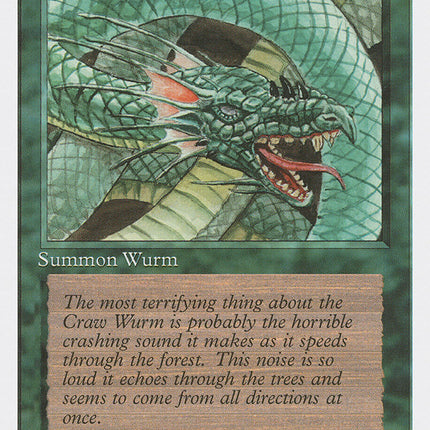 Craw Wurm [Fourth Edition]