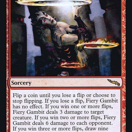 Fiery Gambit [Secret Lair: Heads I Win, Tails You Lose]