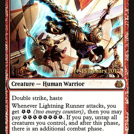 Lightning Runner [Aether Revolt Prerelease Promos]