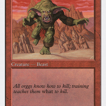 Trained Orgg [Starter 2000]