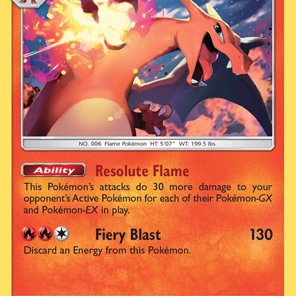 Charizard (3/70) (Let's Play, Eevee) (Theme Deck Exclusive) [Sun & Moon: Dragon Majesty]