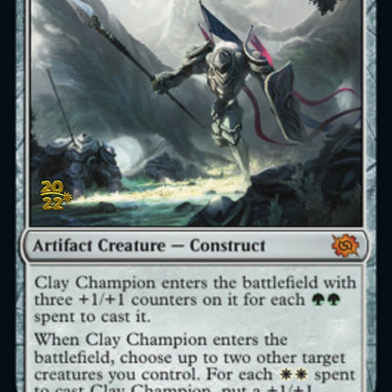 Clay Champion [The Brothers' War Prerelease Promos]