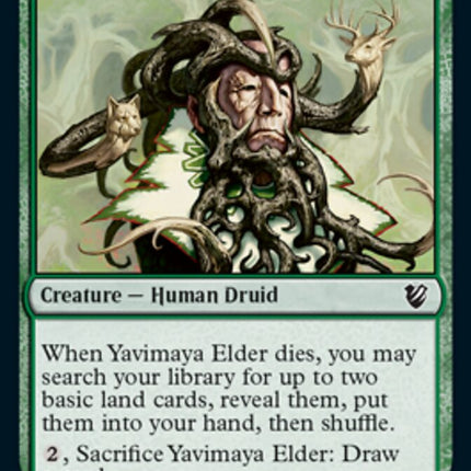 Yavimaya Elder [Innistrad: Midnight Hunt Commander]