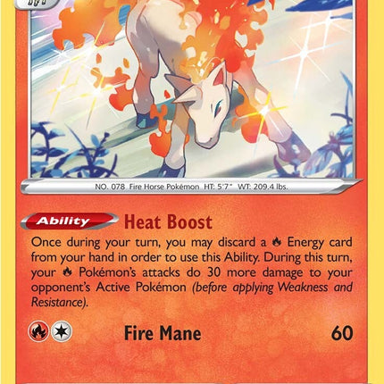 Rapidash (022/195) [Sword & Shield: Silver Tempest]