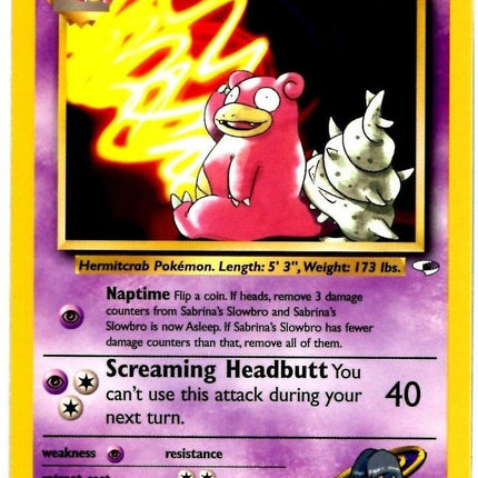 Sabrina's Slowbro (60/132) [Gym Heroes Unlimited]