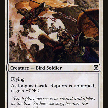 Castle Raptors [Time Spiral]