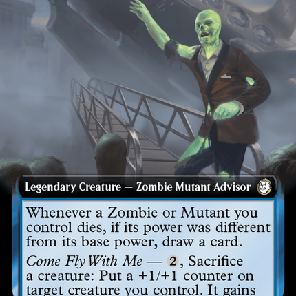 Jason Bright, Glowing Prophet (Extended Art) (Surge Foil) [Fallout]