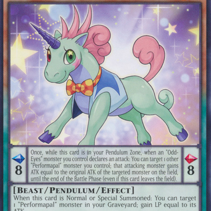 Performapal Odd-Eyes Unicorn [SP17-EN033] Common