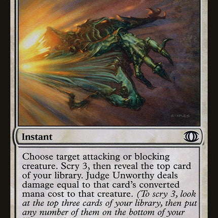 Judge Unworthy [Future Sight]