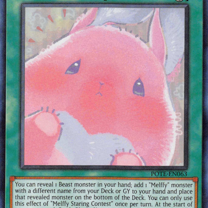 Melffy Staring Contest [POTE-EN063] Super Rare