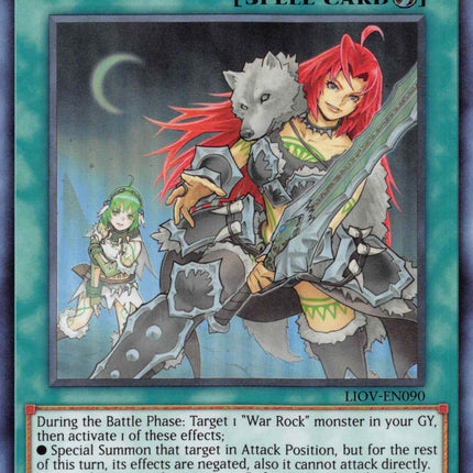 War Rock Spirit [LIOV-EN090] Super Rare