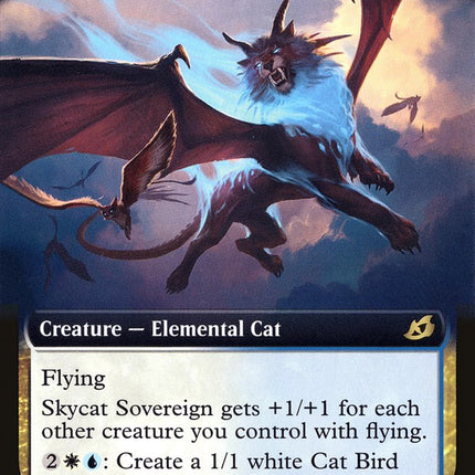 Skycat Sovereign (Extended Art) [Ikoria: Lair of Behemoths]