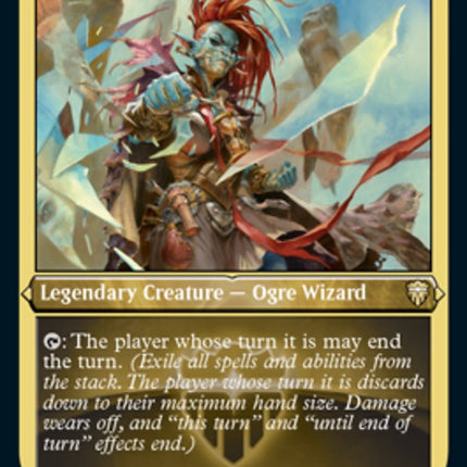 Obeka, Brute Chronologist (Etched) [Commander Legends]