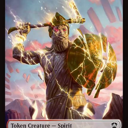 Spirit (0025) // Copy Double-Sided Token [Secrets of Strixhaven Commander Tokens]