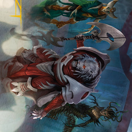 Norn's Decree Art Card (Gold-Stamped Signature) [Phyrexia: All Will Be One Art Series]