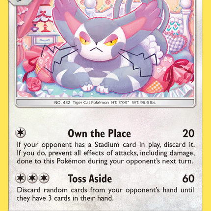 Purugly (109/156) [Sun & Moon: Ultra Prism]