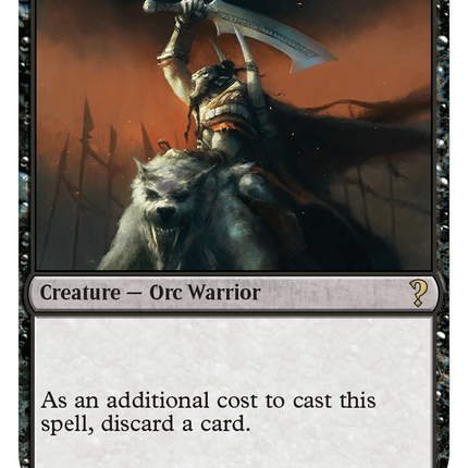 Mardu Outrider (White Border) [Mystery Booster 2]